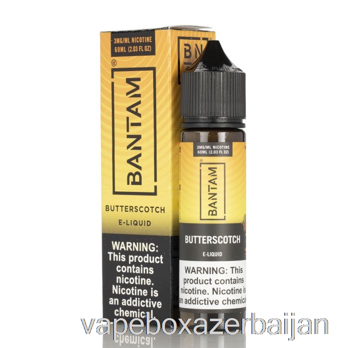 Vape Box Azerbaijan Butterscotch - Bantam Vape - 60mL 6mg